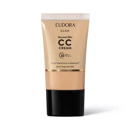 Imagem do produto CC Cream  Eudora Glam  Second Skin Cor 35 30ml