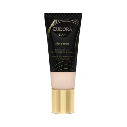 Imagem do produto Eudora Glam Skin Sculpt Semi Matte Cor 03 - Base Líquida 30ml