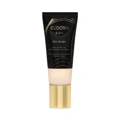 Imagem do produto Eudora Glam Skin Sculpt Semi Matte Cor 00 - Base Líquida 30ml