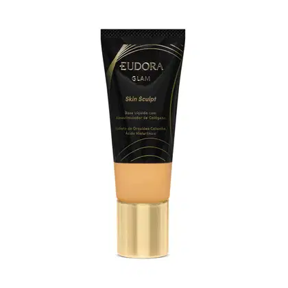Imagem do produto Eudora Glam Skin Sculpt Semi Matte Cor 65 - Base Líquida 30ml