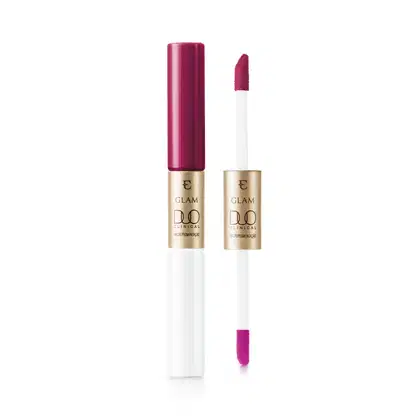 Imagem do produto Batom Líquido Magenta Enigmático Eudora Glam Duo Clinical Micropigmentação 3,5g