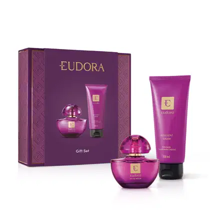 Imagem do produto Kit Presente Eudora Roxo Miniatura Miniatura (2 itens)
