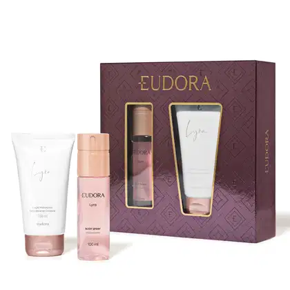 Imagem do produto Kit Presente Dia das Mães: Body Spray Lyra 100ml + Loção Hidratante Lyra 150ml