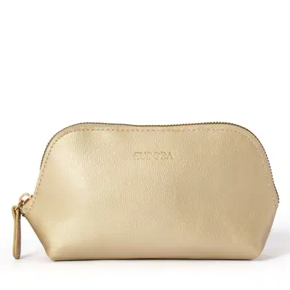 Imagem do produto Nécessaire Dourado Arredondado Eudora Collection