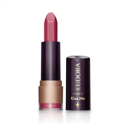 Imagem do produto Batom Hidratante Malva da Moda Eudora Make Kiss Me 3,7g