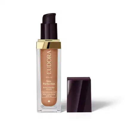 Imagem do produto Eudora Make Skin Perfection Cor 185F - Base Líquida Matte 30ml