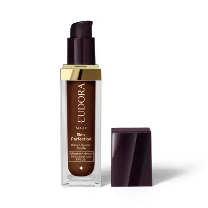 Imagem do produto Eudora Make Skin Perfection Cor 335F - Base Líquida Matte 30ml