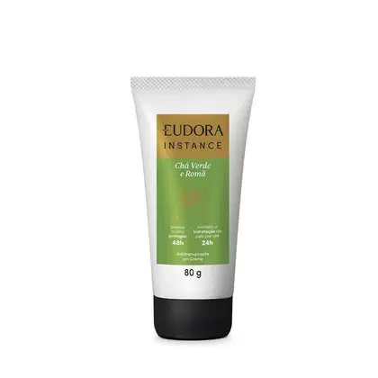 Imagem do produto Eudora Instance Chá Verde e Romã - Desodorante Antitranspirante Creme 80g
