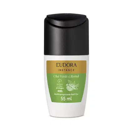 Imagem do produto Eudora Instance Desodorante Antitranspirante Roll-On Chá Verde e Romã 55ml