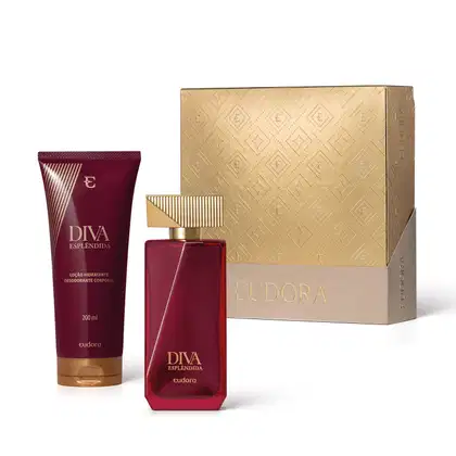 Imagem do produto Kit Presente Natal Eudora Diva Esplêndida