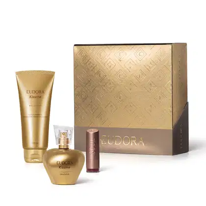 Imagem do produto Kit Presente Natal Eudora Kiss Me Delicious
