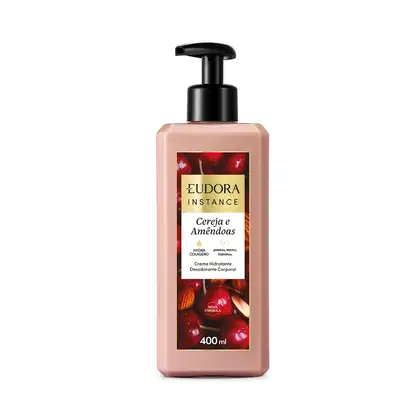 Imagem do produto Creme Hidratante Desodorante Corporal Instance Cereja e Amêndoas 400ml