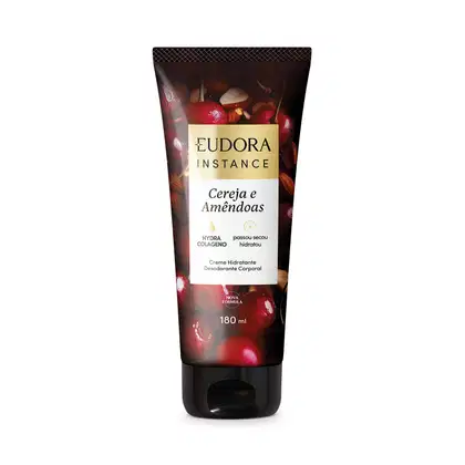 Imagem do produto Creme Hidratante Desodorante Corporal Instance Cereja e Amêndoas 180ml