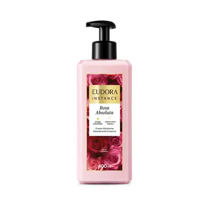 Imagem do produto Creme Hidratante Desodorante Corporal Instance Rosa Absoluta 400ml