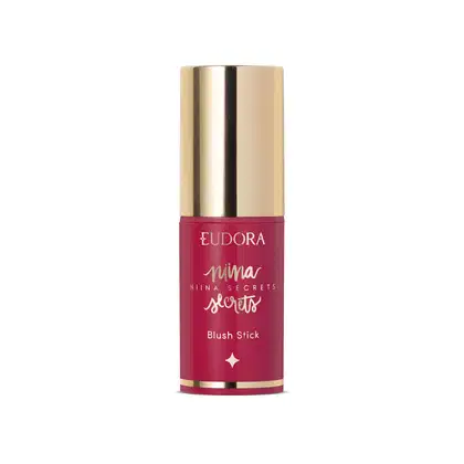 Blush em Bastão Eudora Niina Secrets Stick Daily Amora, 5g.