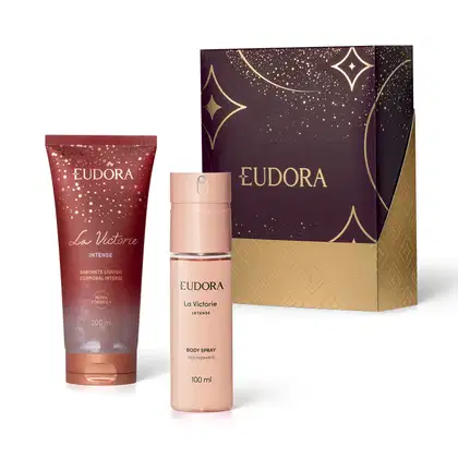 Imagem do produto Kit Presente La Victorie Intense: Body Spray 100ml + Sabonete Líquido 200ml