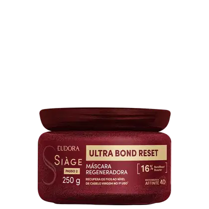 Imagem do produto Eudora Siàge Ultra Bond Reset - Máscara Capilar Regeneradora 250g