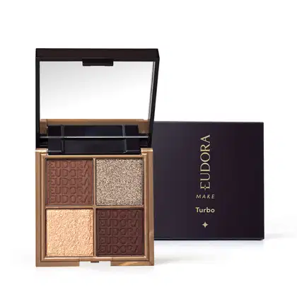 Imagem do produto Paleta de Sombras Quarteto Turbo Eudora Make 8g