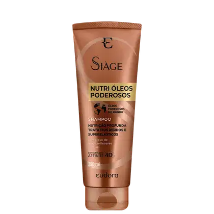 Imagem do produto Eudora Siàge Nutri Óleos Poderosos - Shampoo 250ml