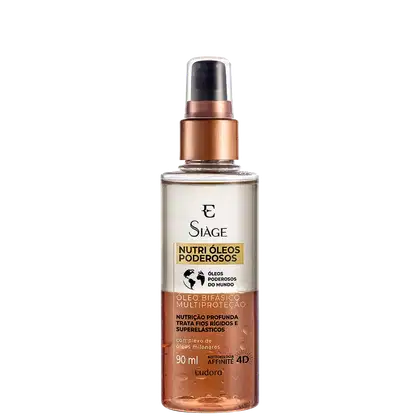 Imagem do produto Eudora Siàge Nutri Óleos Poderosos Bifásico - Óleo Capilar 90ml
