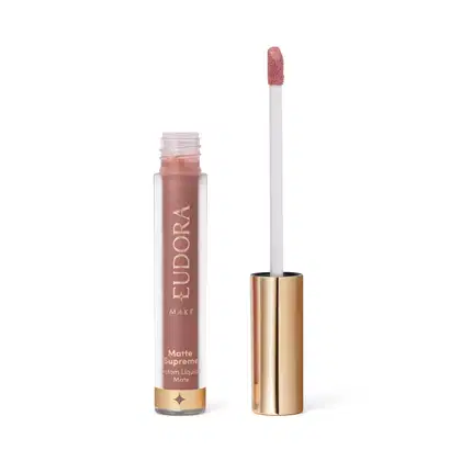 Imagem do produto Batom Líquido Matte Supreme Eudora Nude Desejo 4ml