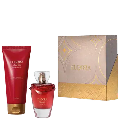 Imagem do produto Kit Presente Natal Magnific Rouge Camélia (2 itens)