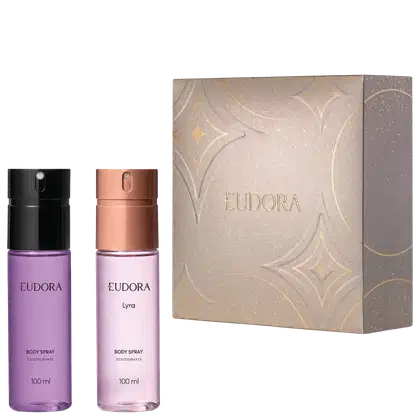 Imagem do produto Kit Presente Natal Eudora Duo Body Sprays (2 itens)