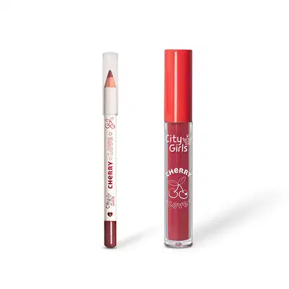 Imagem do produto Kit Labial Cherry Love City Girls Cores:Cor 05