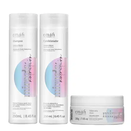 Kit Emáh Miracle Nutrition Trio com 3 Produtos