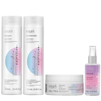 Kit Emáh Miracle Nutrition Day Care 1 com 4 Produtos