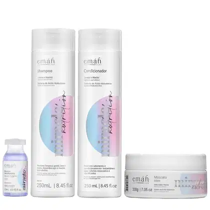 Kit Emáh Miracle Nutrition Day Care 2 com 4 Produtos