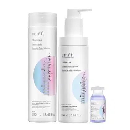 Kit Emáh Miracle Nutrition 15 com 3 Produtos
