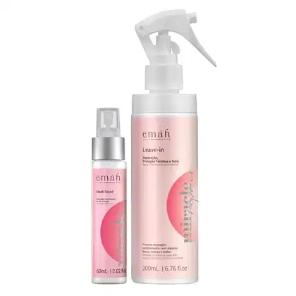 Kit Emáh Hair Care Miracle Repair Duo Power Essential, 2 produtos.