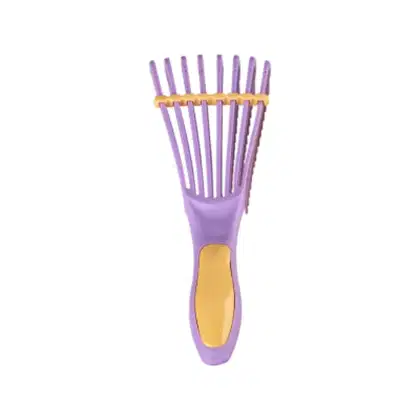 Imagem do produto Escova Caracol/ Polvo Violeta  Com Chaveiro  - Dompel