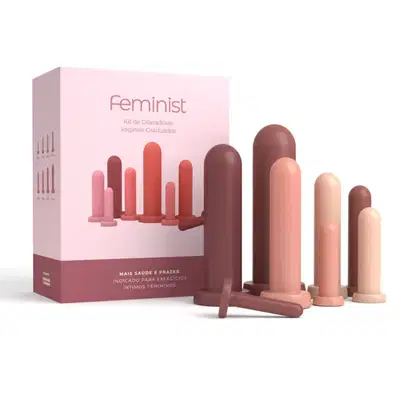 Imagem do produto Kit de Dilatadores Vaginais Feminist Lisos - 8 un