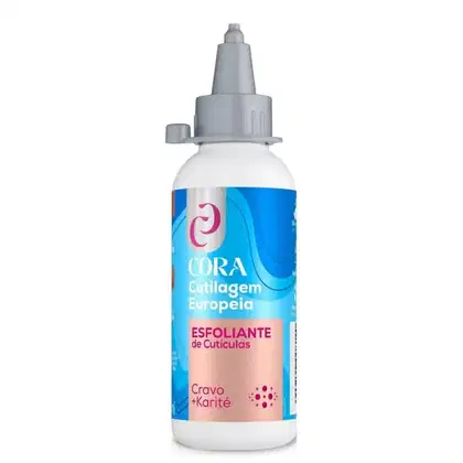 Esfoliante de Cutículas Cora Brasil Cutilagem Europeia, 100ml.