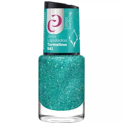 Imagem do produto CORA - Esmalte de Brilho Holográfico - Coleção Jóias Lapidadas - Turmalina - 10ml