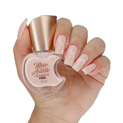 Imagem do produto MISS ARTISTIC -  Esmalte Transparente FREE - Mimosa - 12ml