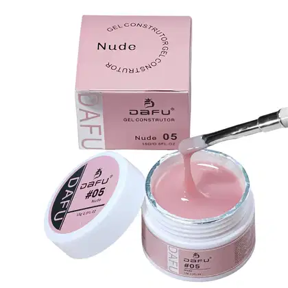 Imagem do produto DAFU - Gel Construtor para Alongamento de Unhas Uv/Led - Cor 05 - Nude - Anvisa