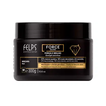Imagem do produto Felps Force Gloss - Máscara Capilar 300g