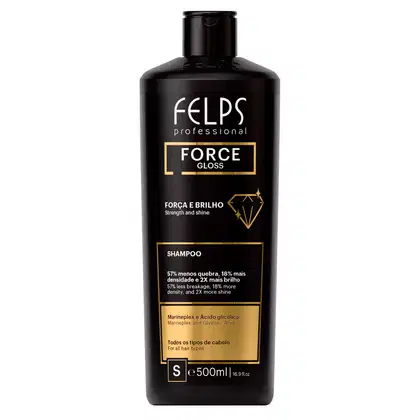 Imagem do produto Felps Force Gloss - Shampoo 500ml