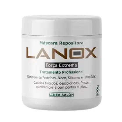 Imagem do produto Máscara Repositora Força Extrema Lanox Pro Trihair 500g