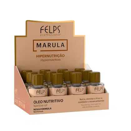 Imagem do produto Oil Marula Hipernutrição Felps Professional - 12x7mL