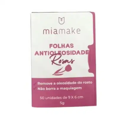 Imagem do produto Folhas Antioleosidade Mia Make - ROSAS