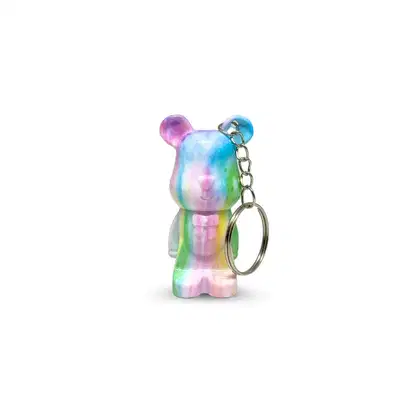 Imagem do produto Gloss Chaveiro Urso Teddy Tie Dye - Mia Make