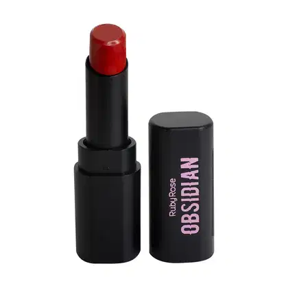 Batom Ruby Rose Obsidian Cream Satin OCS03