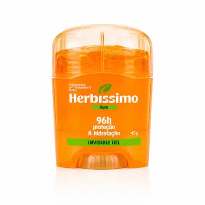 Imagem do produto HERBISSIMO DESODORANTE INVISIBLE GEL 45G TIPO:AURA