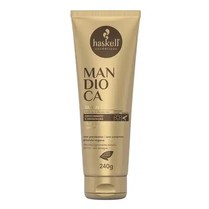 Imagem do produto Kit Haskell Mandioca Sh Cond Masc 1L/900g + Leave-In
