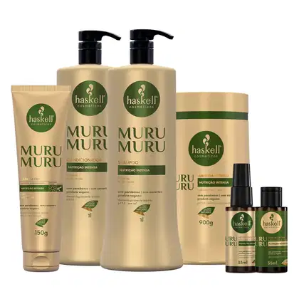 Imagem do produto Kit Haskell Murumurú Completo Com 6 Itens- 1L/900g