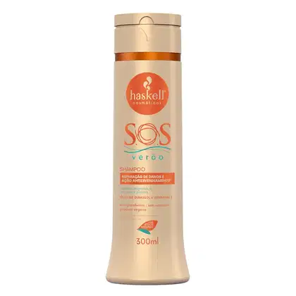 Imagem do produto Kit Haskell S.O.S Verão Shampoo e Máscara de Tratamento 300ml/g